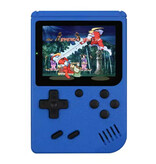 Stuff Certified® 400 in 1 Retro Video Game Console met P2 Gamepad - Mini Draagbaar - Blauw