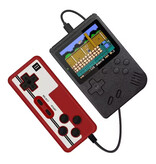 Stuff Certified® 400 in 1 Retro Video Game Console met P2 Gamepad - Mini Draagbaar - Zwart