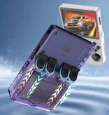 R36S Retro Video Game Console - 128GB Opslagruimte - 3,5 Inch IPS Display - Mini Draagbare Gamepad - Linux Systeem - Blauw
