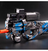 EOTech Pistola de gel eléctrica P90 totalmente automática - Pistola de juguete de agua - Azul