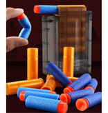 Stuff Certified® Fucile da cecchino con proiettile a guscio morbido - Modello giocattolo M24 con sparatutto in schiuma - Viola