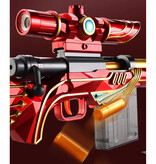 Stuff Certified® Pistola de francotirador de caparazón blando - Modelo M24, juguete de espuma, color morado