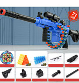 Stuff Certified® Fucile a proiettile Soft Shell - Modello M416 Pistola giocattolo - Blu