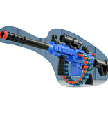 Stuff Certified® Karabin Soft Shell Bullet - model zabawkowego pistoletu M416 - niebieski