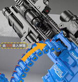 Stuff Certified® Karabin Soft Shell Bullet - model zabawkowego pistoletu M416 - niebieski