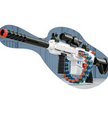 Stuff Certified® Rifle de bala de concha blanda - Modelo M416 - Pistola de juguete - Blanco