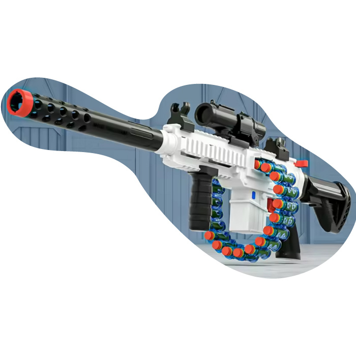 Fucile a proiettile Soft Shell - Modello M416 Pistola giocattolo - Bianco