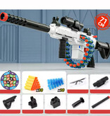 Stuff Certified® Rifle de bala de concha blanda - Modelo M416 - Pistola de juguete - Blanco