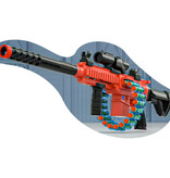 Stuff Certified® Fucile a proiettile Soft Shell - Modello M416 Pistola giocattolo - Rosso