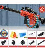 Stuff Certified® Fucile a proiettile Soft Shell - Modello M416 Pistola giocattolo - Rosso
