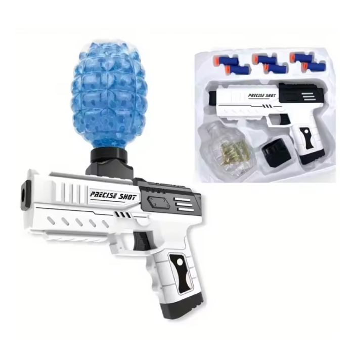 Gel Blaster Pistool - Speelgoed Soft Shell Geweer - Wit