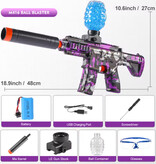 Stuff Certified® Pistola de bolas de gel - Modelo M416 - Pistola de balas blandas - Morado