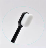 Stuff Certified® Spazzolino da denti ecologico - Ultrafine Soft Cleaning Manual - Nero