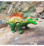 Stuff Certified® Elektryczna Zabawka Dinozaur - Stegozaur Dino Robot - Zielony