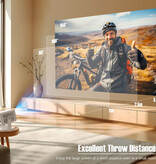 Magcubic Mini proiettore L018 - 650 lumen ANSI - Screen Mirroring Beamer Home Media Player - Bianco