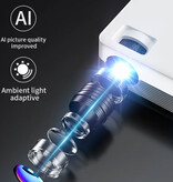 Salange P35 Mini-Projektor – 120 ANSI Lumen – Screen Mirroring Beamer Home Media Player – Weiß