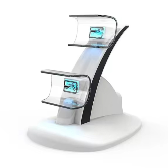 TECTINTER Charging Station for PlayStation 5 Controllers - PS5 Charging Dock Dual Charging Station - White