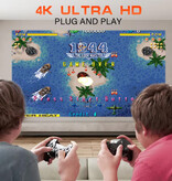 Salange Proyector S40 Max - 8000 lúmenes - Android 11 - Duplicación de pantalla - Reproductor multimedia para el hogar - Blanco