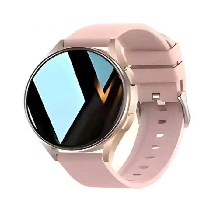 Lige Smart Watch 6 - 1.44" Screen - Sports Health Tracker Watch Smartwatch - Silicone Strap - Pink