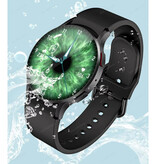 Lige Smart Watch 6 - 1.44" Screen - Sports Health Tracker Watch Smartwatch - Silicone Strap - Black
