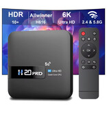 HONGTOP H20 Pro TV Box - Android Kodi Home Mediaspeler - 2GB RAM - 16GB Opslagruimte