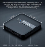 HONGTOP H20 Pro TV Box - Lettore multimediale domestico Android Kodi - 2 GB di RAM - 16 GB di spazio di archiviazione