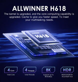 HONGTOP H20 Plus TV Box - Android Kodi Home Media Player - 2GB RAM - 16GB Storage