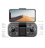Kmoist Dron RC M2s con cámara dual 8K - Cuadricóptero WiFi con función de evasión de obstáculos - Negro