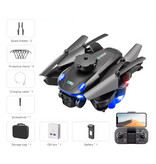 Kmoist Dron RC M2s con cámara dual 8K - Cuadricóptero WiFi con función de evasión de obstáculos - Negro