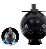 Stuff Certified® Sous-marin télécommandé - Jouet sous-marin étanche - Noir