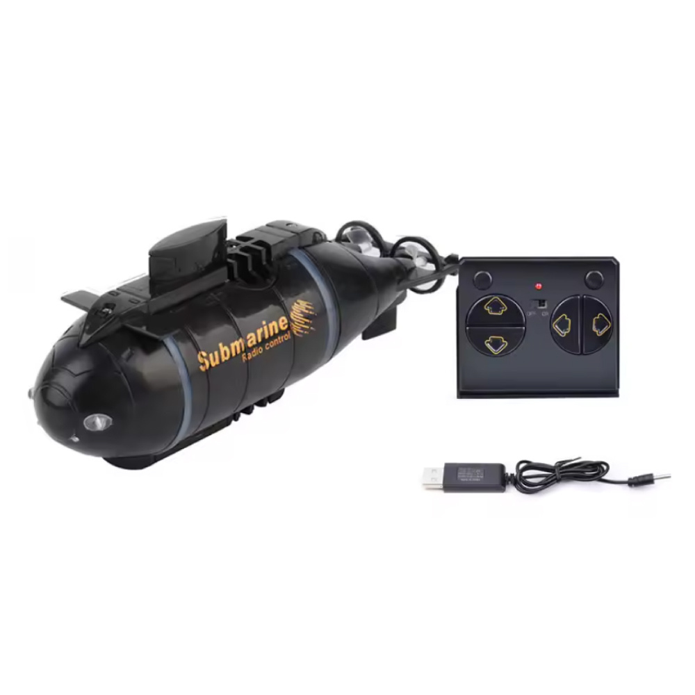 Stuff Certified® RC Duikboot met Afstandsbediening - Speelgoed Submarine Waterdicht - Zwart