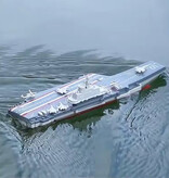 Kmoist Mini portaerei RC con telecomando - Nave giocattolo elettrica impermeabile
