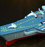Kmoist RC Mini Samolot Lotniskowiec Z Pilotem - Elektryczna Zabawka Łódź Statek Wodoodporny