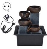 Stuff Certified® Dekorativer Wasserfall Modern - Feng Shui Brunnen Harz Dekoration