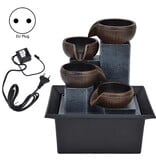 Stuff Certified® Ornamental Waterfall Modern - Feng Shui Fountain Resin Decoration