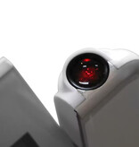 FangNymph Digital Alarm Clock with Projection - Alarm Clock Temperature Hygrometer - White