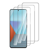 Stuff Certified® Lot de 4 protections d'écran en verre trempé pour Xiaomi Poco M3 Pro (5G)