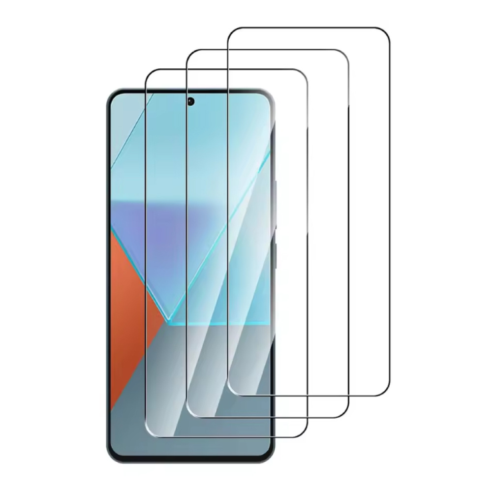 Stuff Certified® Lot de 4 protections d'écran en verre trempé pour Xiaomi Poco M3 Pro (5G)