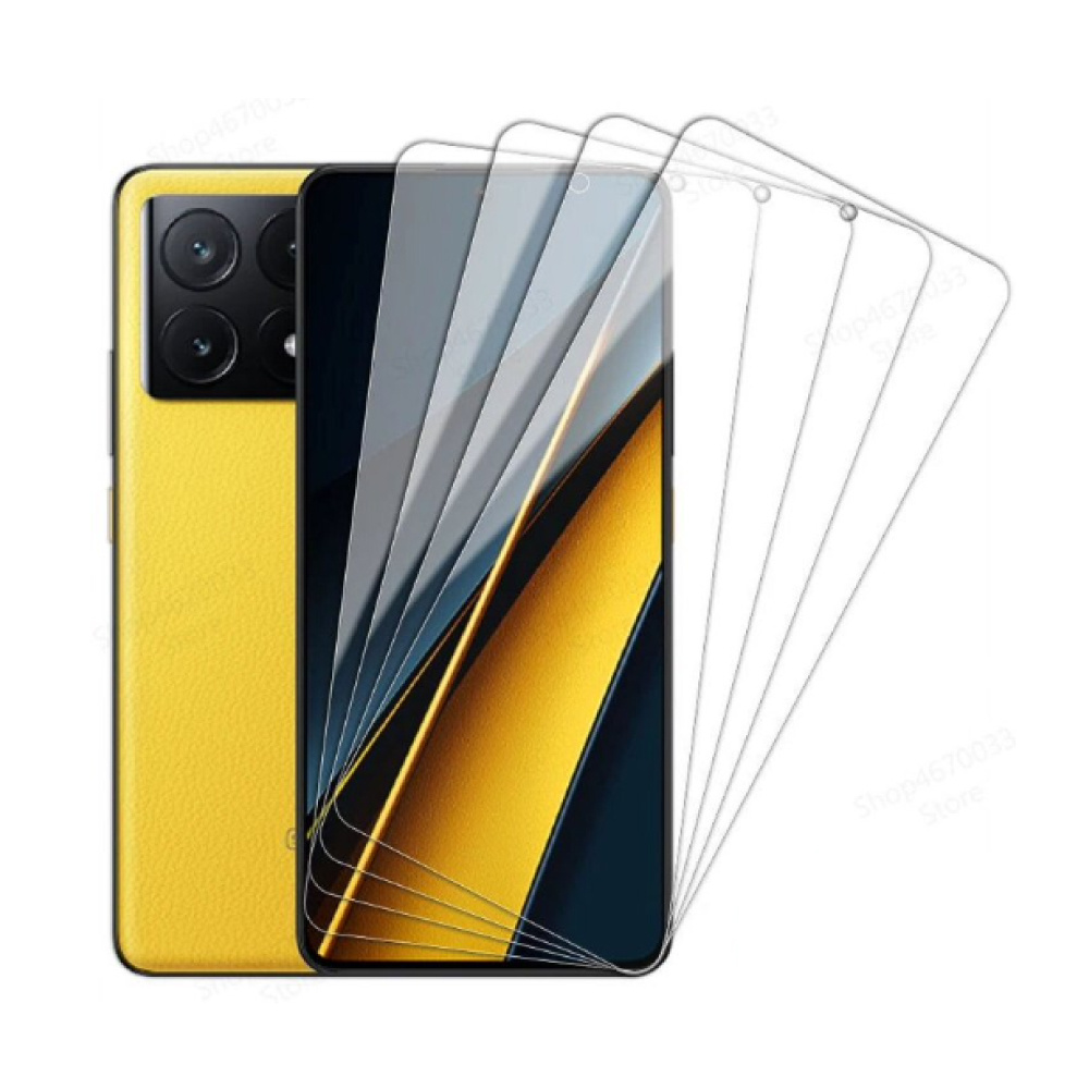 Stuff Certified® Protector de pantalla de vidrio templado para Xiaomi Poco M4 Pro (5G) (paquete de 4)