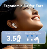 Vention Auriculares inalámbricos Echo Lite E11 - Bluetooth 5.4 - Auriculares Hi-Fi TWS - Blancos