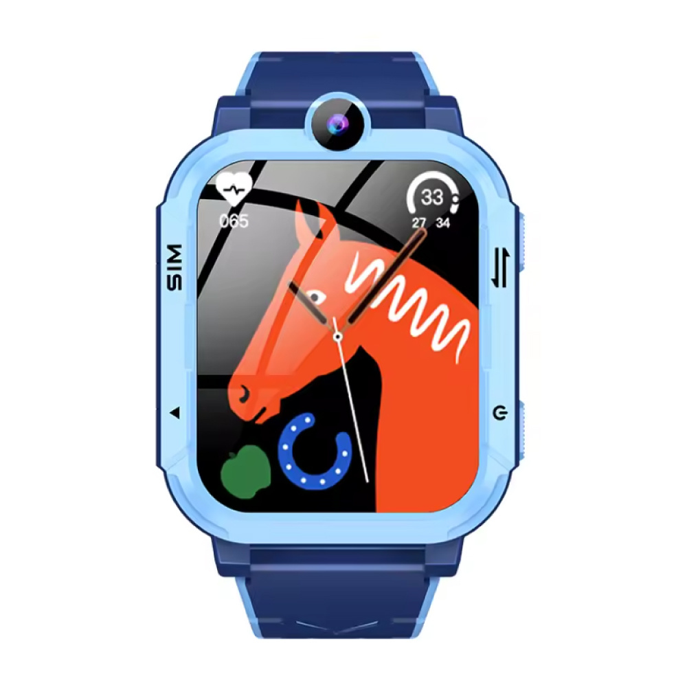 Blackview Z20 Kinder-Smartwatch – GPS-Tracker – Videoanruf – SOS – Smartband-Uhr für Kinder – Blau
