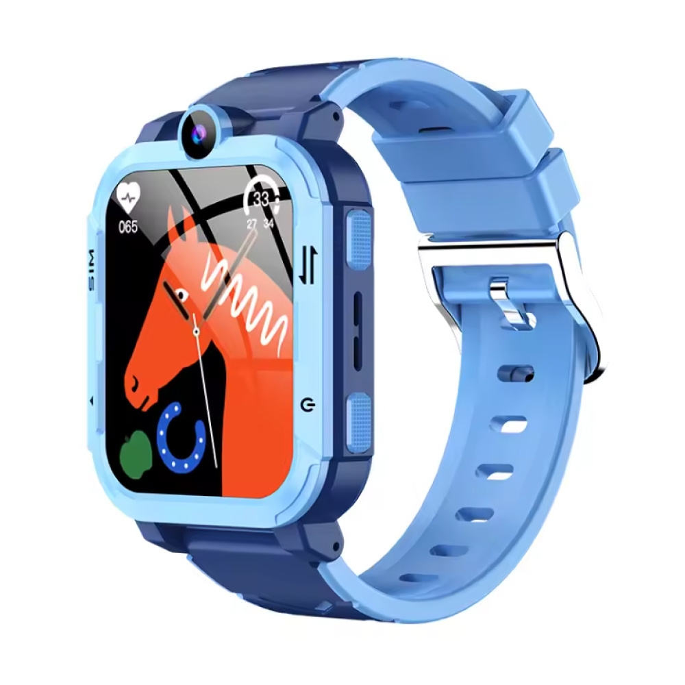 Blackview Smartwatch per bambini Z20 - Localizzatore GPS - Videochiamata - SOS - Orologio Smartband per bambini - Blu