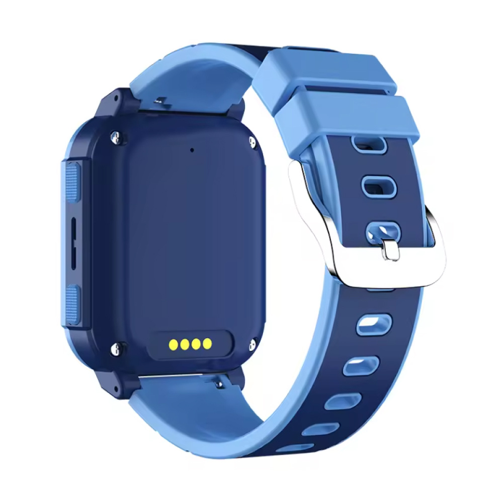 Blackview Reloj inteligente Z20 para niños - Rastreador GPS - Videollamada - SOS - Pulsera inteligente para niños - Azul