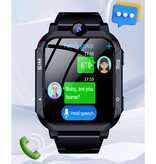 Blackview Montre connectée Z20 pour enfants - GPS - Appel vidéo - SOS - Bleu