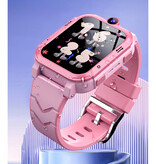 Blackview Z20 Kids Smartwatch - GPS Tracker - Rozmowy wideo - SOS - Dla dzieci Smartband Watch - Różowy