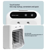 BALASHOV Portable Air Conditioner Fan - Mini USB Air Cooler - 500ml Water Tank - White