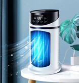 Stuff Certified® Tragbare Klimaanlage, Ventilator, Luftbefeuchter – Mini-USB-Luftkühler – 300 ml Wassertank – Weiß
