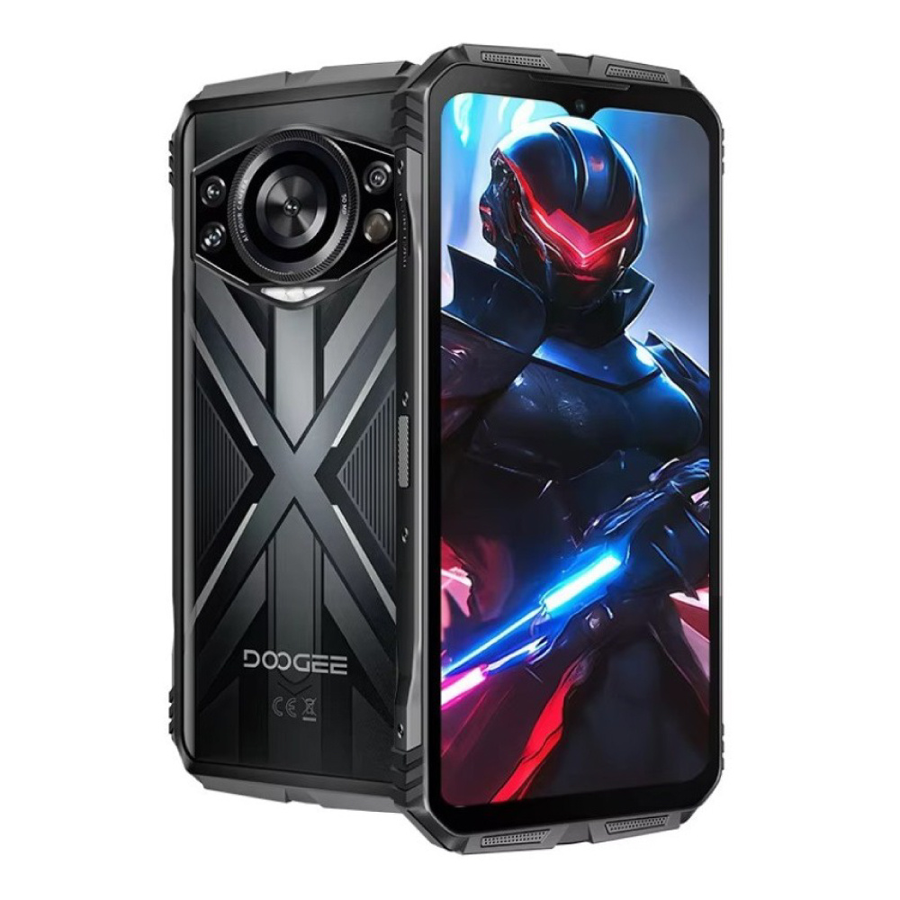 Doogee S Cyber Pro Smartphone Outdoor - Octa Core - 32 GB RAM - 256 GB Opslag - 50 MP Camera - 10800mAh Batterij - Zwart