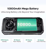Doogee S Cyber Pro Smartphone Outdoor - Octa Core - 32 GB RAM - 256 GB Opslag - 50 MP Camera - 10800mAh Batterij - Groen