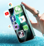 SOYES Smartphone P70 Pro Max Mini - 1 GB de RAM - 16 GB de almacenamiento - Cámara de 2 MP - Batería de 2000 mAh - Negro